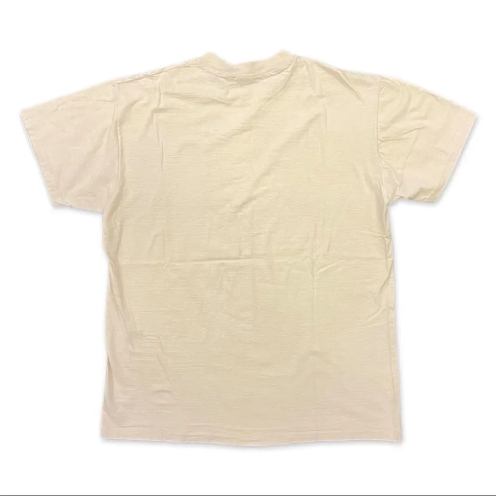 Vintage 1980’s North American Aircraft Operations B-1B Graphic T-Shirt Tan XL - Picture 4 of 4